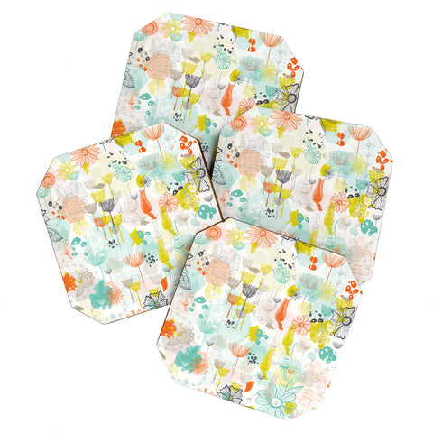 Jenean Morrison Rooftop Garden Coaster Set
