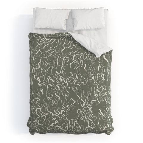 Jenean Morrison Tangles Duvet Cover