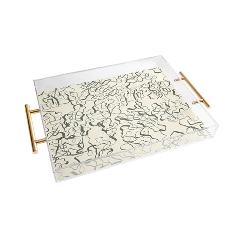 Jenean Morrison Tangles II Acrylic Tray