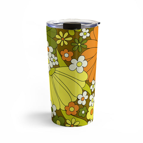 Jenean Morrison Vintage Pillowcase Green Travel Mug