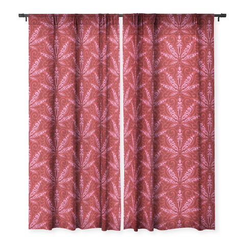 Jenean Morrison Weed Garden 04 Sheer Window Curtain