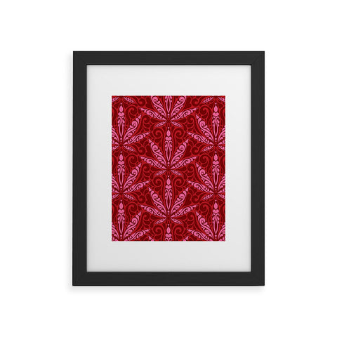 Jenean Morrison Weed Garden 04 Framed Art Print