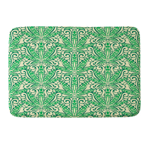 Jenean Morrison Weed Garden 05 Memory Foam Bath Mat