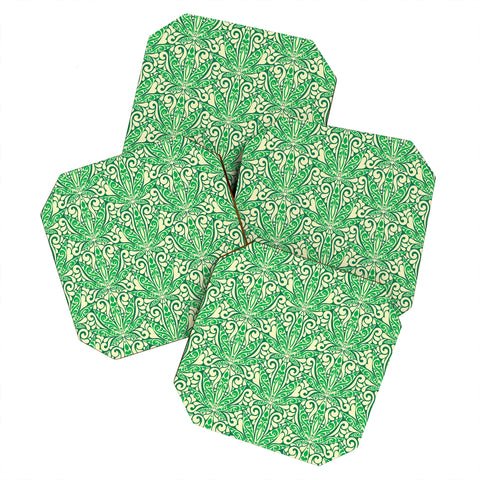 Jenean Morrison Weed Garden 05 Coaster Set