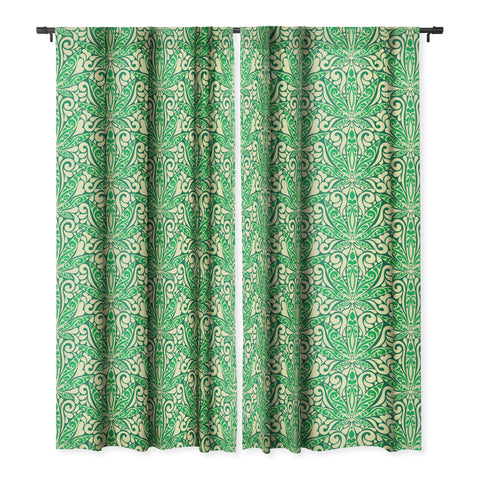 Jenean Morrison Weed Garden 05 Blackout Window Curtain
