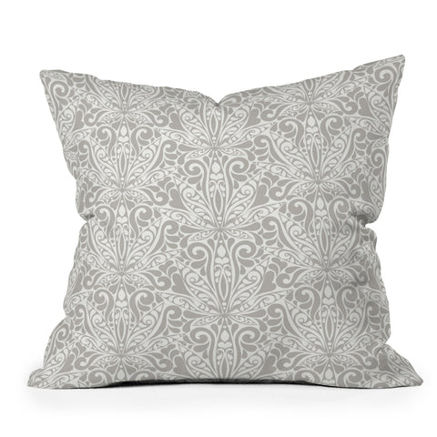 Jenean Morrison Weed Garden 06 Throw Pillow