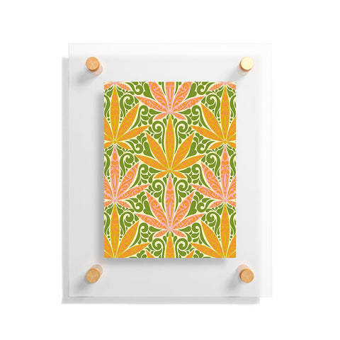 Jenean Morrison Weed Garden 10 Floating Acrylic Print
