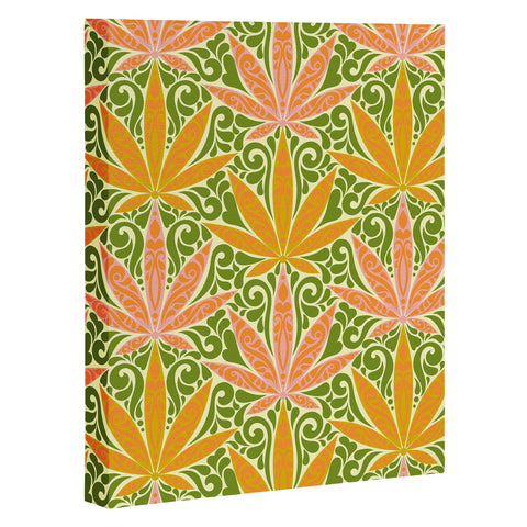 Jenean Morrison Weed Garden 10 Art Canvas