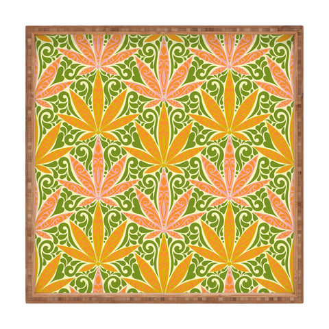 Jenean Morrison Weed Garden 10 Square Tray