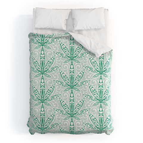 Jenean Morrison Weed Garden 12 Duvet Cover