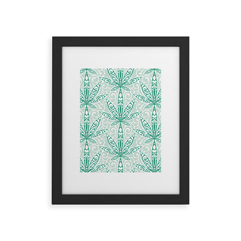 Jenean Morrison Weed Garden 12 Framed Art Print