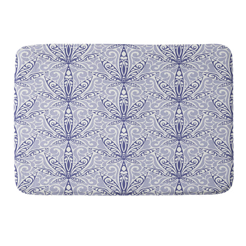 Jenean Morrison Weed Garden 13 Memory Foam Bath Mat