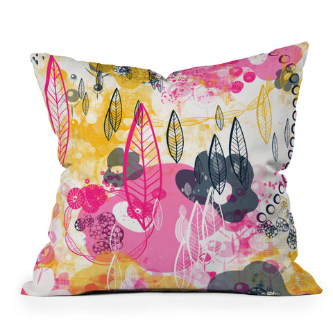 Jenean Morrison You Might Think Outdoor Throw Pillow