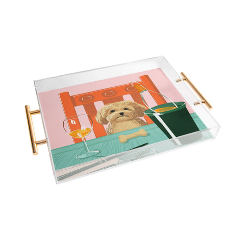 Jenn X Studio Brunch with Bailey Acrylic Tray