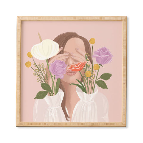 Jenn X Studio Full Bloom I Framed Wall Art