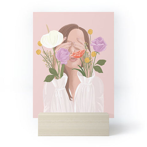 Jenn X Studio Full Bloom I Mini Art Print