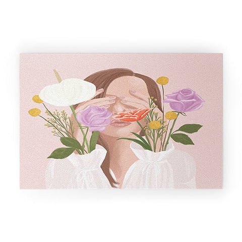 Jenn X Studio Full Bloom I Welcome Mat