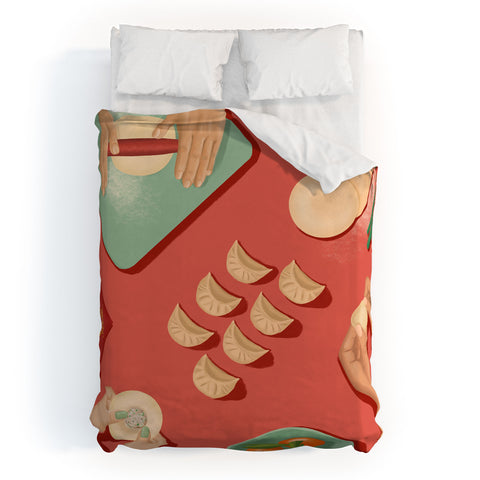 Jenn X Studio Home for Lunar New Year Duvet Cover