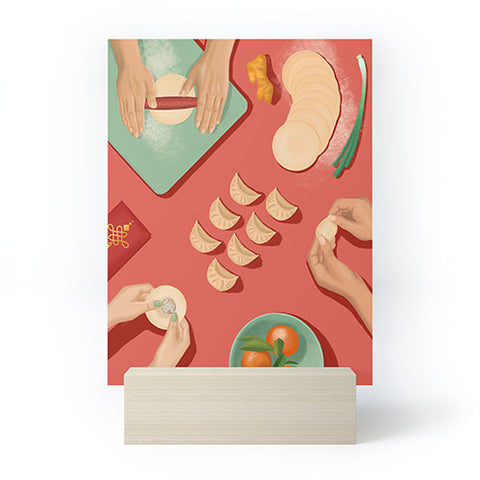 Jenn X Studio Home for Lunar New Year Mini Art Print