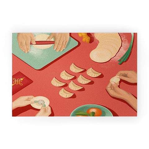 Jenn X Studio Home for Lunar New Year Welcome Mat