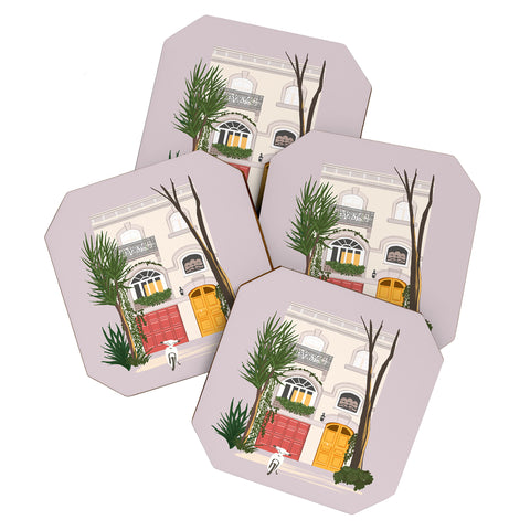 Jenn X Studio Mexico City Afternoon 2022 Coaster Set