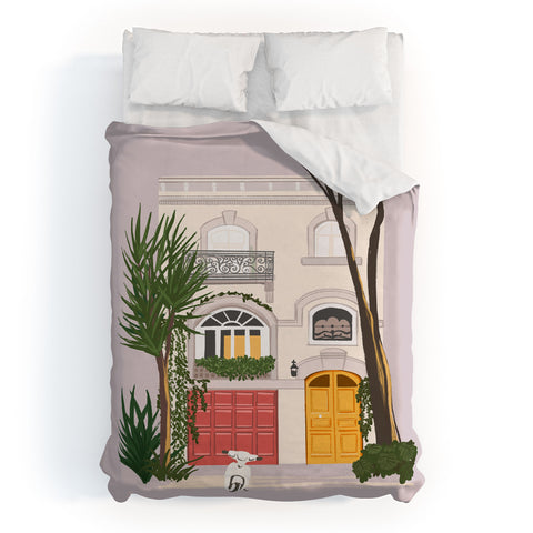 Jenn X Studio Mexico City Afternoon 2022 Duvet Cover