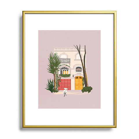 Jenn X Studio Mexico City Afternoon 2022 Metal Framed Art Print