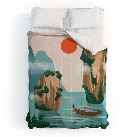 Jenn X Studio Phuket Sunset Comforter