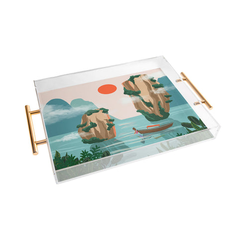 Jenn X Studio Phuket Sunset Acrylic Tray
