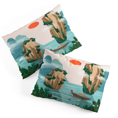Jenn X Studio Phuket Sunset Pillow Shams