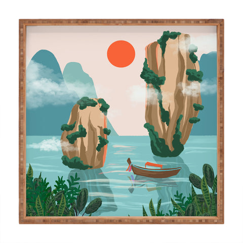 Jenn X Studio Phuket Sunset Square Tray
