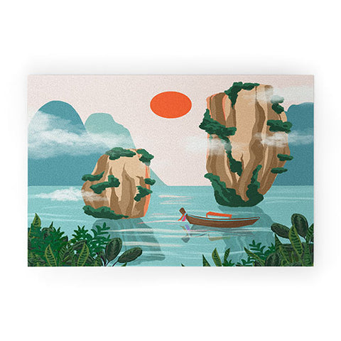Jenn X Studio Phuket Sunset Welcome Mat