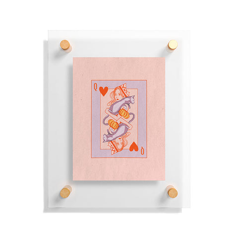 Jenn X Studio Queen of my heart Floating Acrylic Print