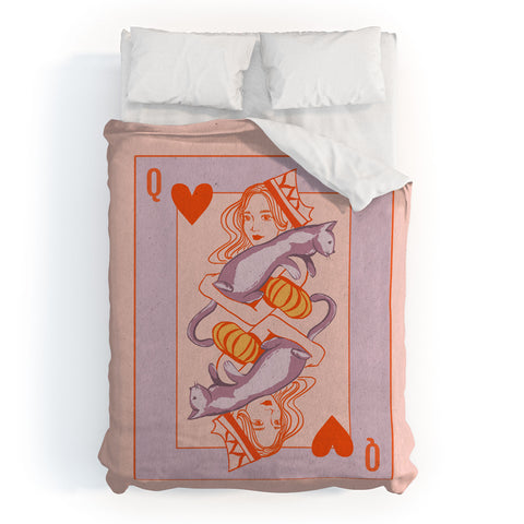 Jenn X Studio Queen of my heart Duvet Cover