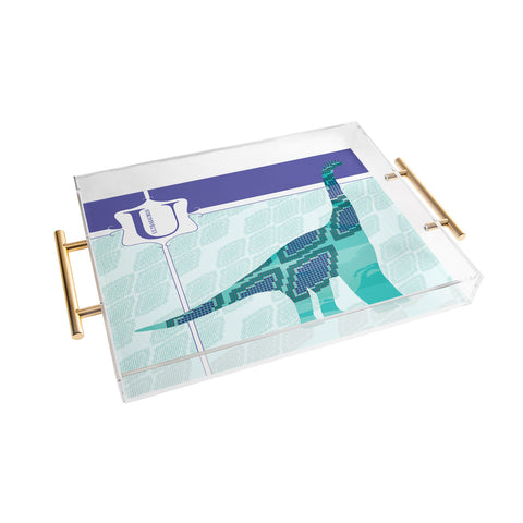 Jennifer Hill Miss Ultrasaurus Acrylic Tray