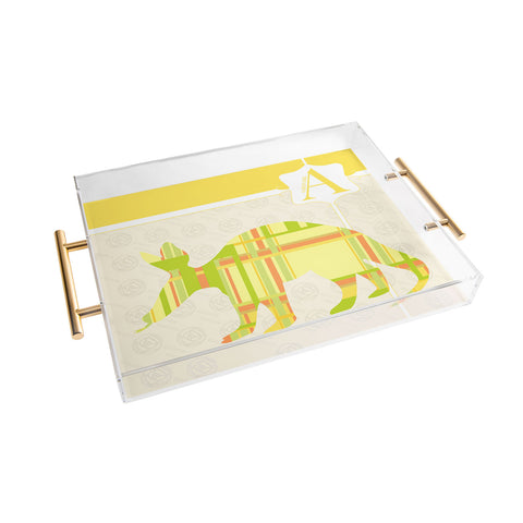 Jennifer Hill Mister Aardvark Acrylic Tray