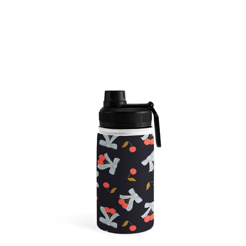 Jennifer Labre Cherries and Bows Water Bottle