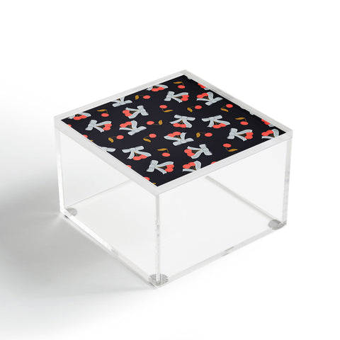 Jennifer Labre Cherries and Bows Acrylic Box