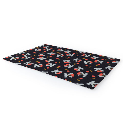 Jennifer Labre Cherries and Bows Area Rug
