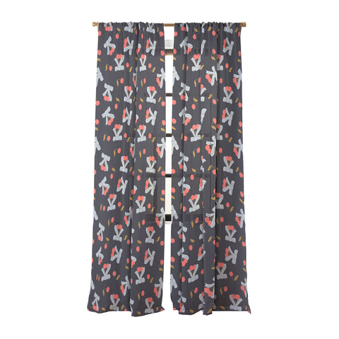 Jennifer Labre Cherries and Bows Sheer Non Repeat