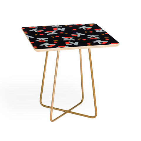 Jennifer Labre Cherries and Bows Side Table