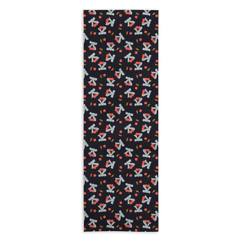 Jennifer Labre Cherries and Bows Yoga Towel