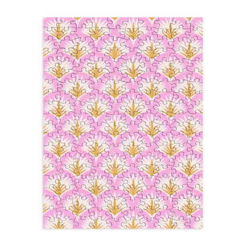 Jennifer Labre Pink Palmetto Puzzle