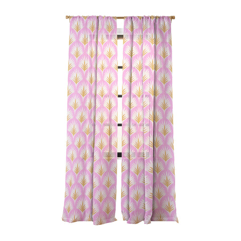 Jennifer Labre Pink Palmetto Sheer Non Repeat