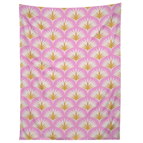 Jennifer Labre Pink Palmetto Tapestry