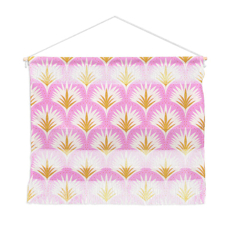 Jennifer Labre Pink Palmetto Wall Hanging Landscape