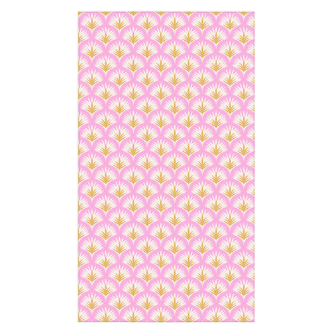 Jennifer Labre Pink Palmetto Tablecloth