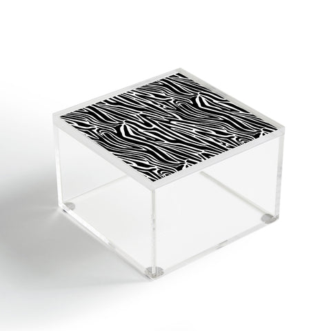 Jennifer Labre Wild Zebra Acrylic Box