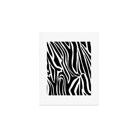 Jennifer Labre Wild Zebra Art Print