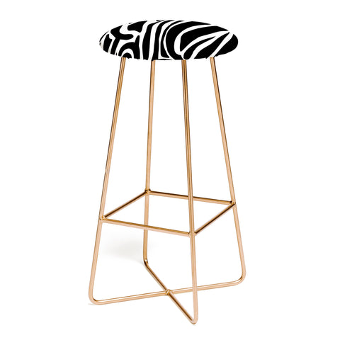 Jennifer Labre Wild Zebra Bar Stool